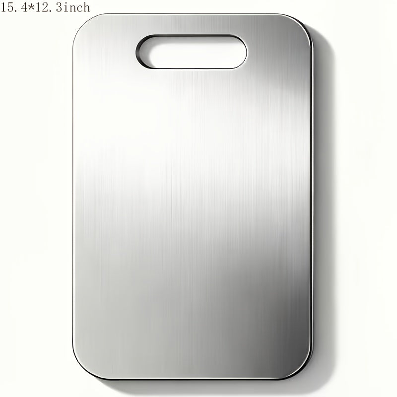 Double-sided Durable Titanium Cutting Board, A Must have Kitchen Tool Suitable for Fruits, Vegetables And Meats