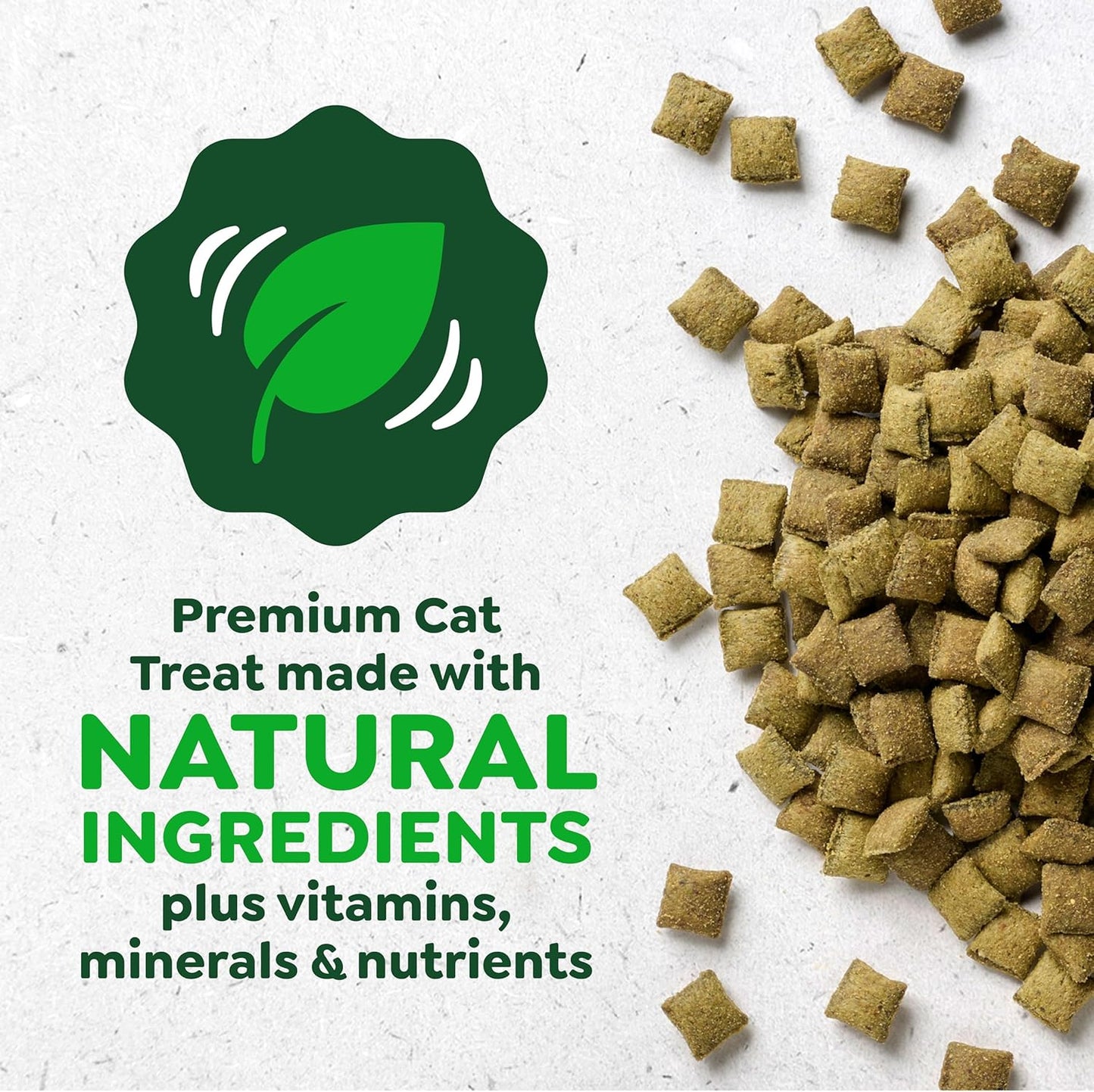 Greenies Feline Smartbites, Cat Treats Healthy Recipe, Indoor Cat Treats, Chicken Flavor, 16 Oz. Tub