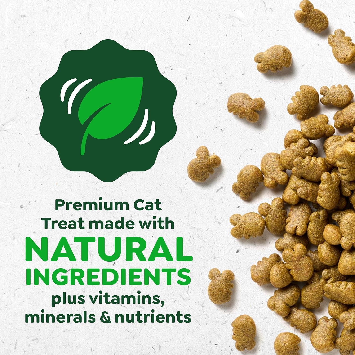 Greenies Cat Treats, Veterinarian-Recommended Adult Natural Dental Cat Treats, Tempting Tuna Flavor, 9.75 Oz. Tub