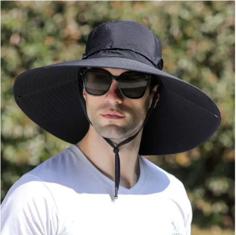 Sunscreen Sun Hat with Solar Fan Outdoor Wide Brim Sun Hat with Fan Upf50 USB Charging Wide Brim Sun Hat for Travel Outdoor
