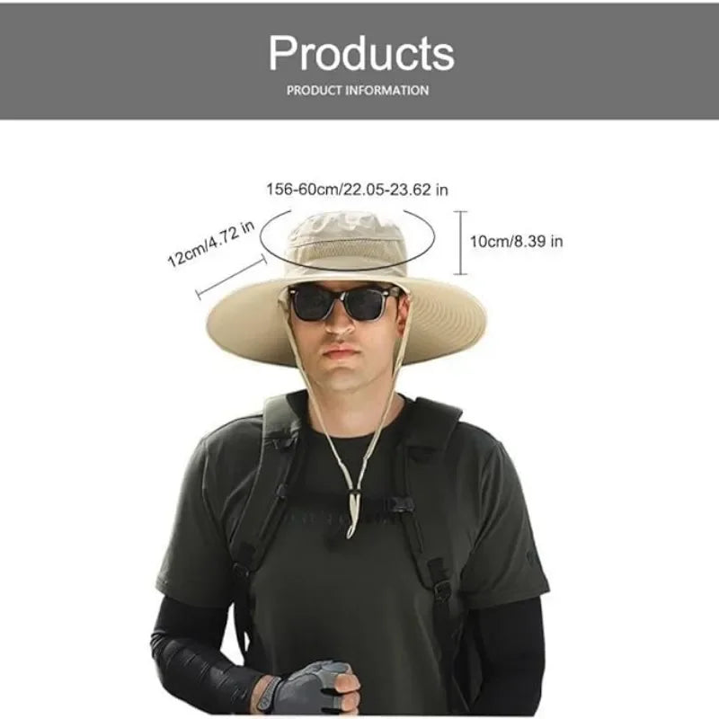 Sunscreen Sun Hat with Solar Fan Outdoor Wide Brim Sun Hat with Fan Upf50 USB Charging Wide Brim Sun Hat for Travel Outdoor