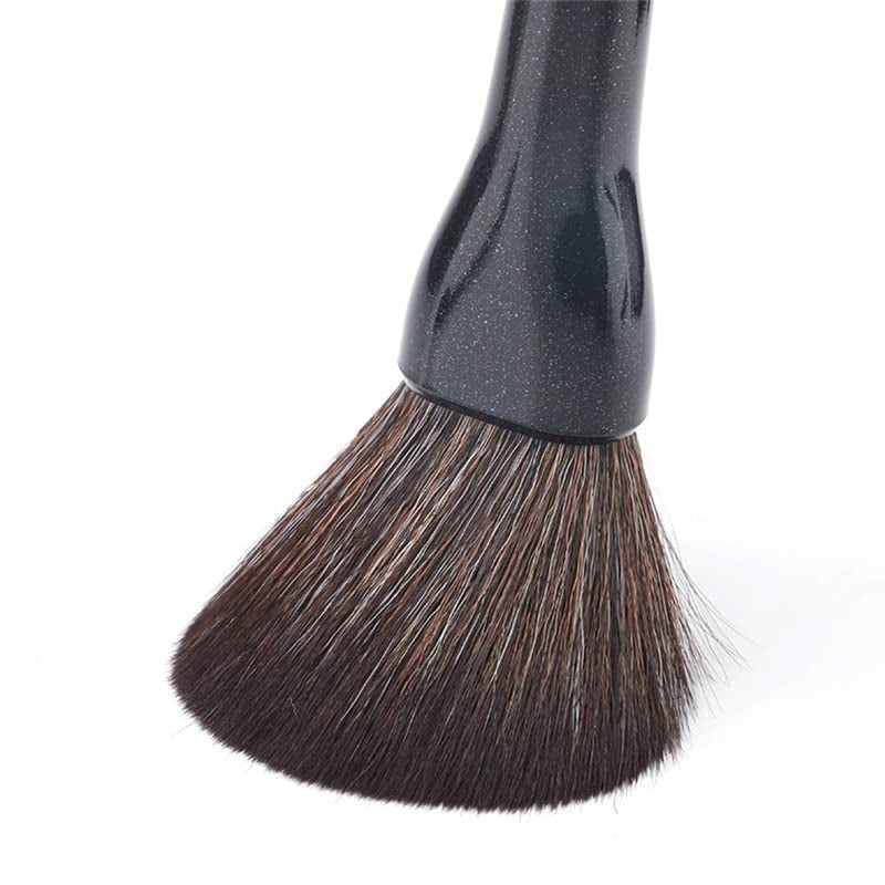 PTEXTU 14PCS Black Makeup Brushes Set Professional Foundation Powder Eyeshadow Beauty Cosmetic Soft Make up Brush Tools Kits