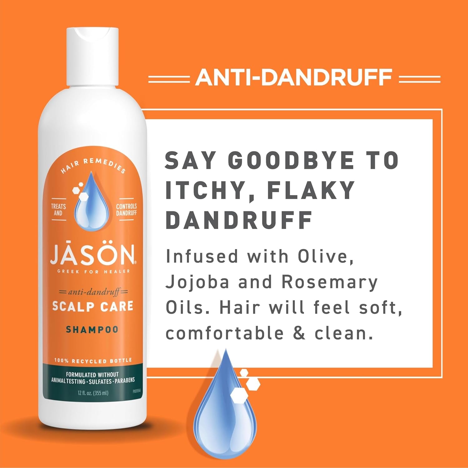 Dandruff Relief Treatment Shampoo, 12 Oz