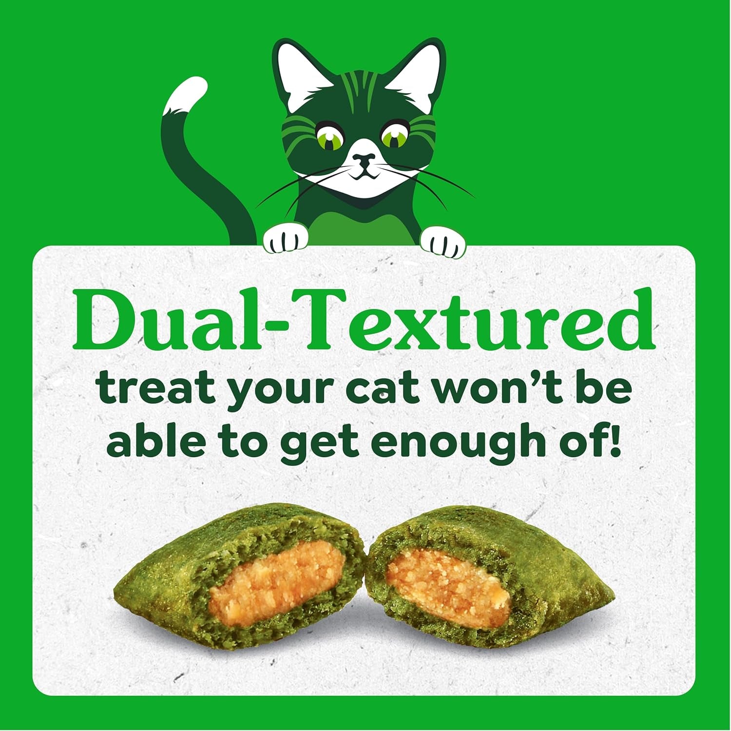 Greenies Feline Smartbites, Cat Treats Healthy Recipe, Indoor Cat Treats, Chicken Flavor, 16 Oz. Tub